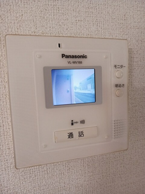 【セキュリティ】 | プラシードアルバ | モニター付きインターフォン