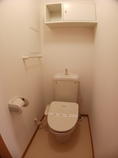 【トイレ】 | プラシードアルバ | シンプルで使いやすいトイレです