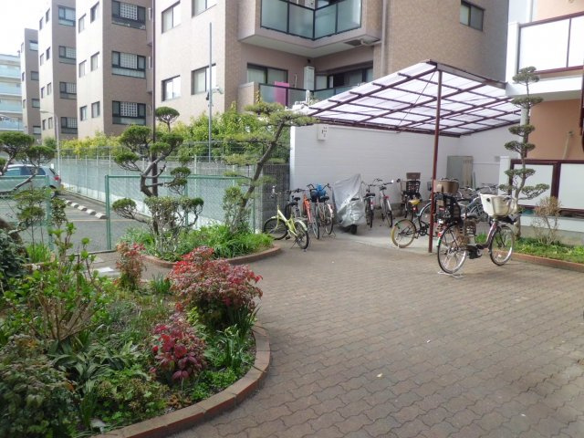 加島第２マンションのその他共用部分|駐輪場　南側