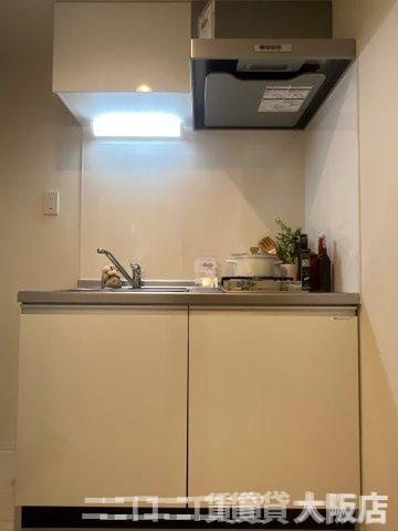 京都市伏見区醍醐和泉町のアパートのキッチン|CG画像です。家具家電付きではありません