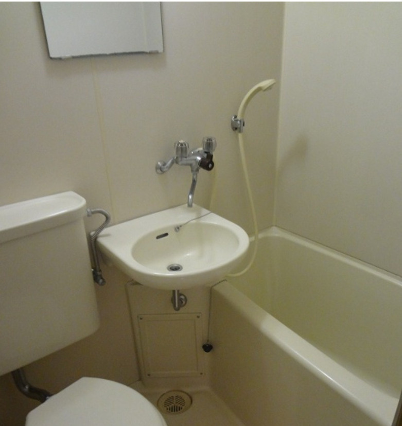 メゾンアルブル相模原の浴室