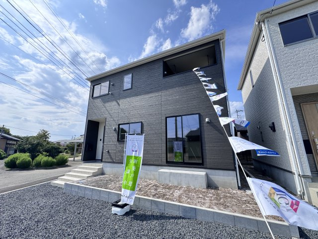 新築　伊勢崎市境米岡第3　クレイドルガーデン　１号棟の外観|伊勢崎市境米岡第3　クレイドルガーデン　