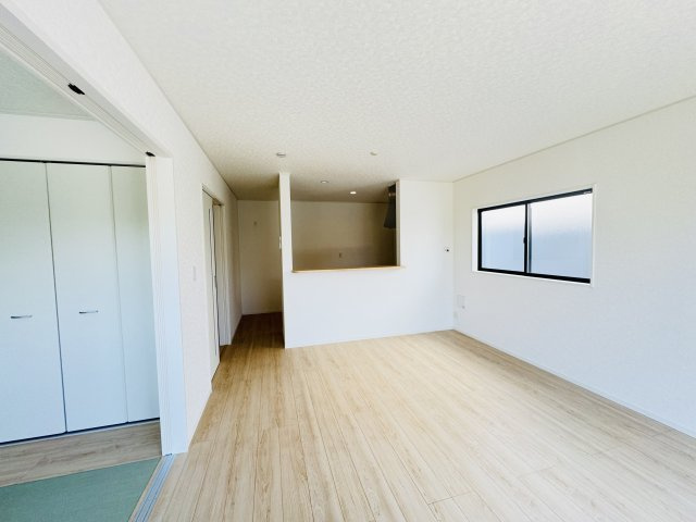 新築　伊勢崎市境米岡第3　クレイドルガーデン　１号棟の居間・リビング|伊勢崎市境米岡第3　クレイドルガーデン　