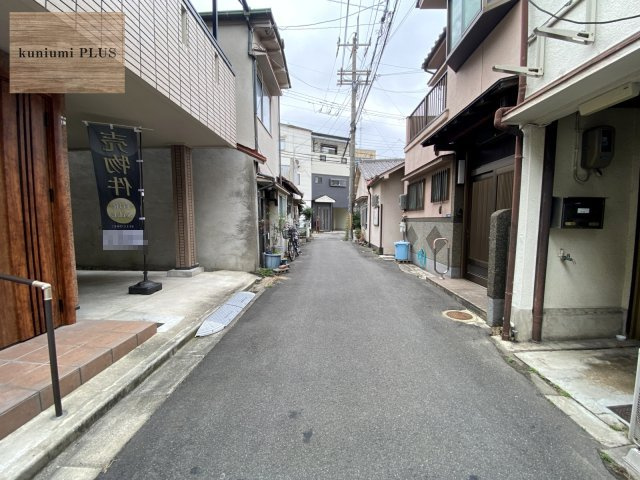 東大阪市森河内西2丁目の前面道路含む現地写真