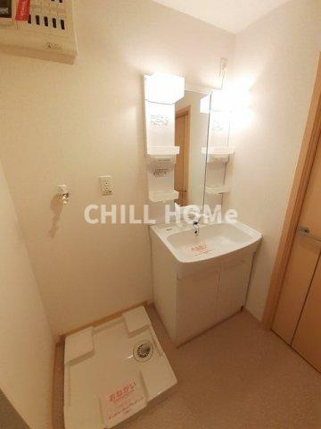 カーサ・ドマーニの洗面所|当社、チルホームのHPもご覧ください(^^)/物件情報多数♪