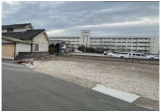 都城市北原町の売地の外観