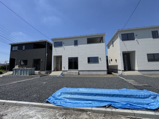 新築　伊勢崎市境米岡第3　クレイドルガーデン　2号棟の外観|伊勢崎市境米岡第3　クレイドルガーデン　