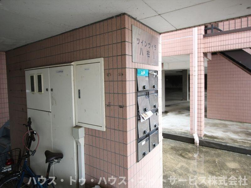 ツインヴィラ八柱Ⅰのエントランス