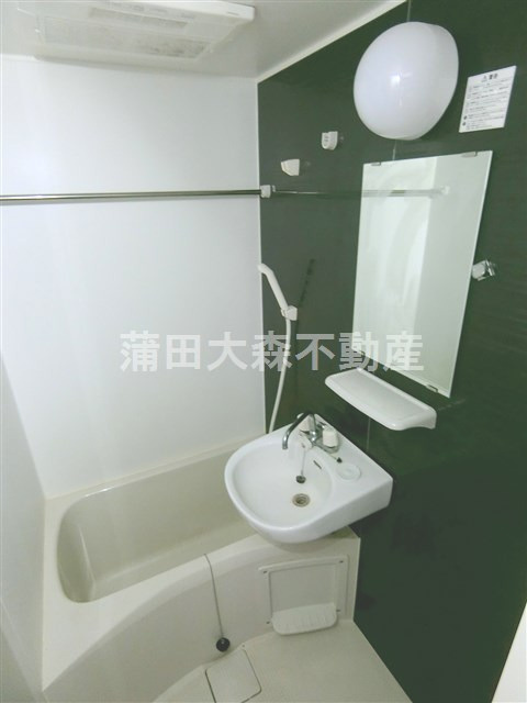 グラシア蒲田の浴室|浴室乾燥機付きのバスルーム　お風呂