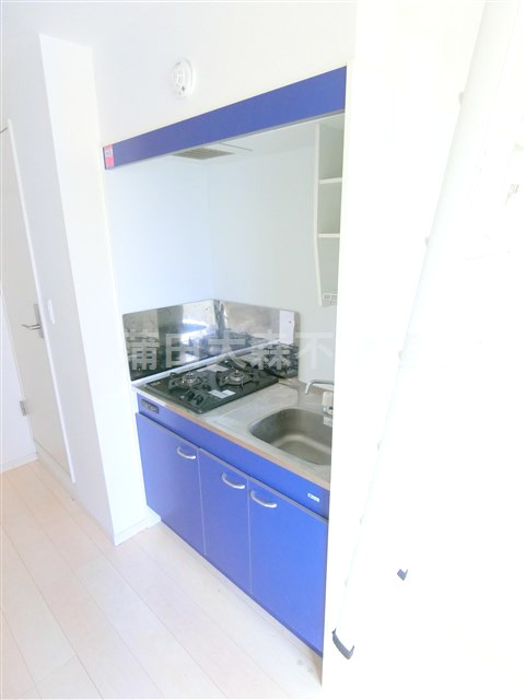 グラシア蒲田のキッチン|2口ガスシステムキッチン