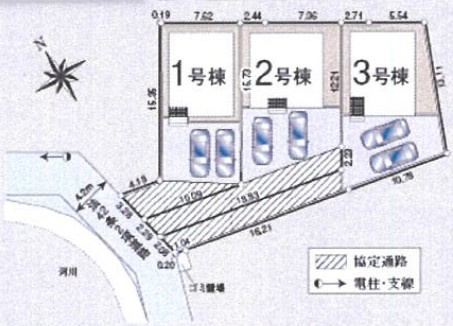 【1号棟　区画図】