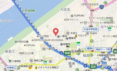 【地図】 | エステムコート梅田北Ⅱゼニス