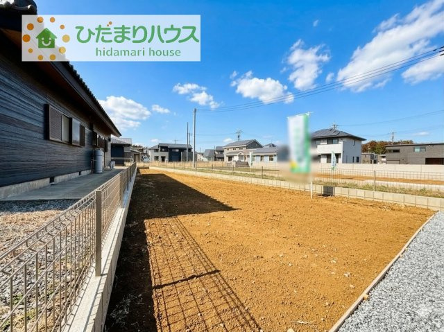 【庭】 | 阿見町荒川本郷第2期　新築戸建　4号棟 | お庭付物件になります！お庭遊びや、プールなどお子様も大喜び(^^)