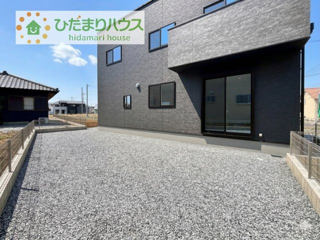 【庭】 | 阿見町荒川本郷第2期　新築戸建　4号棟 | お子様の元気なお外遊びも、自宅のお庭なら安心ですね(^^♪