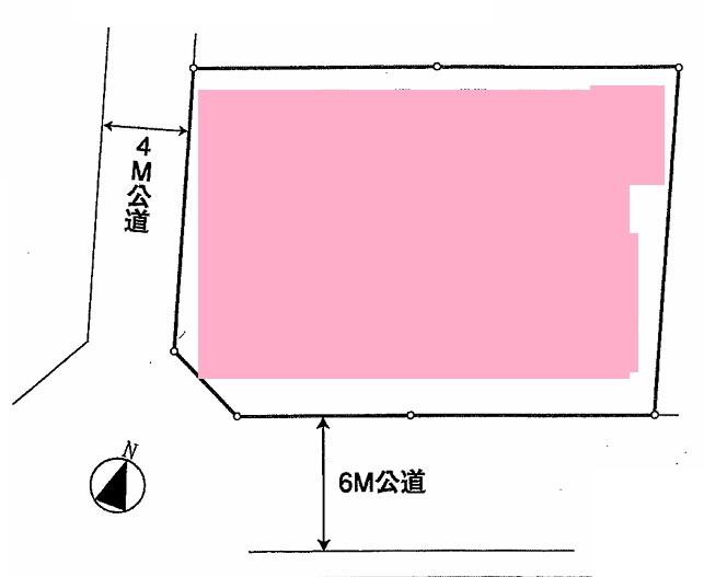 仲介手数料無料　狭山市水野　新築戸建　全１棟の区画図