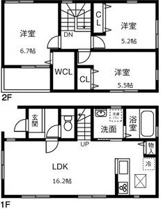 Land court 豊明前後町Ｅ