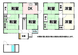 【間取り】 | 北葛城郡上牧町大字上牧