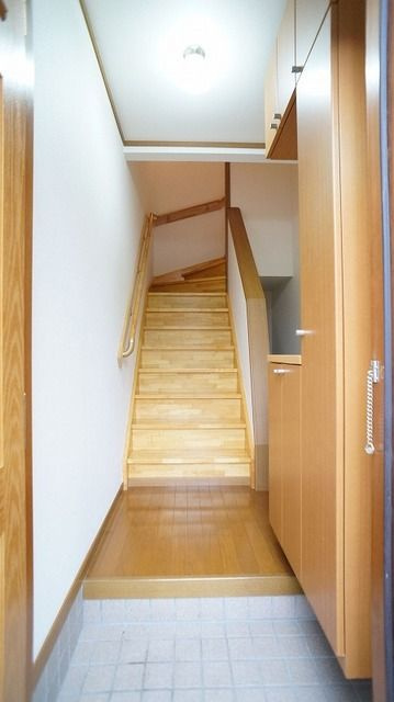 エーデル１の玄関