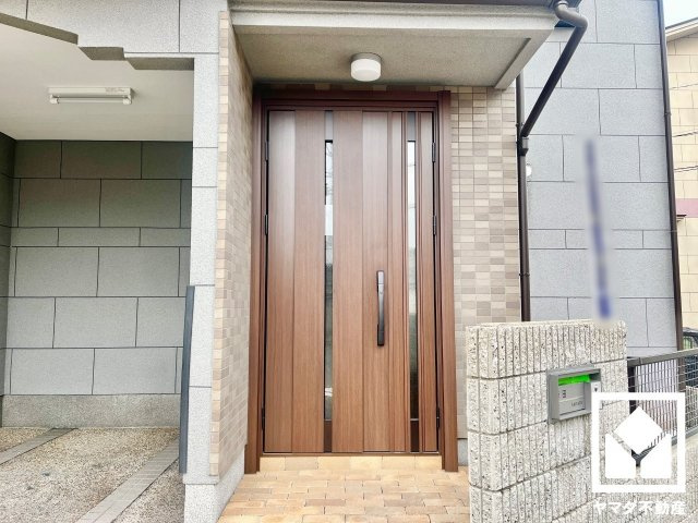 伏見区桃山町丹下の玄関