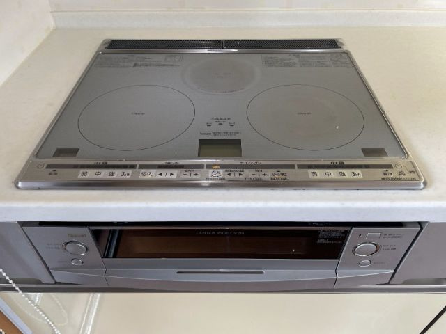 コアマンションネクステージ古城堀端公園のキッチン|安全で経済的なIHクッキングヒーター