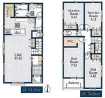 名古屋市西区玉池町239【仲介手数料無料】新築一戸建て 1号棟の画像