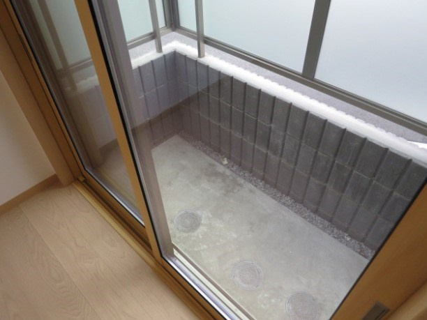 パレ・グリフォンのバルコニー