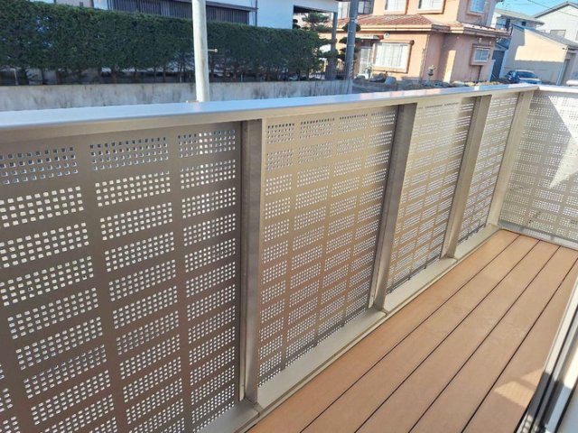 エスペランサ堤のバルコニー