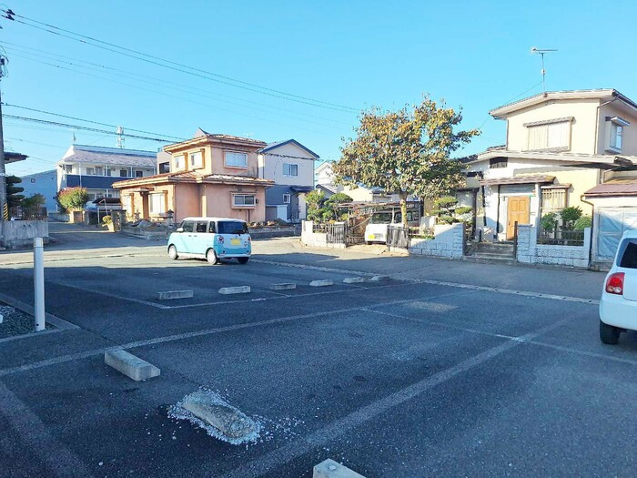 エスペランサ堤の駐車場