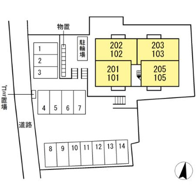 【区画図】 | グランソレイユ