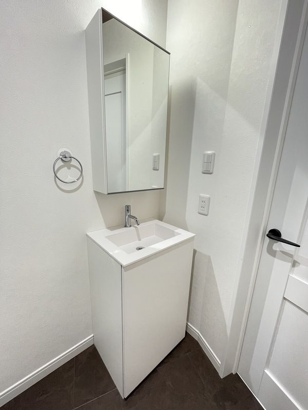 ルーエ南小岩の独立洗面台