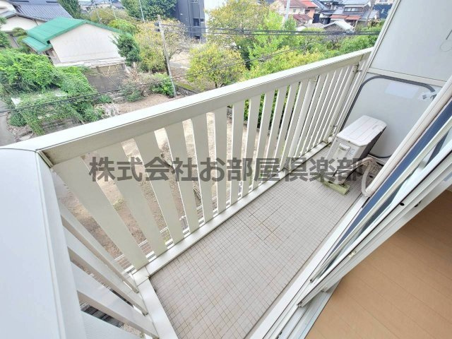 ヴィルヌーブ弐番館のバルコニー