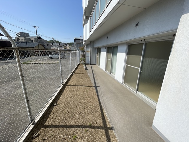 クリーンピア英賀保のバルコニー