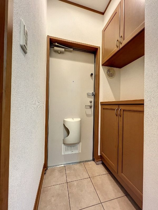 アガパンサスの玄関