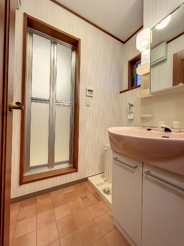 アガパンサスの洗面所