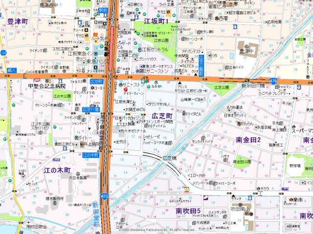 【地図】 | エスリード江坂広芝町