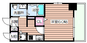 【間取り】 | エスリード江坂広芝町