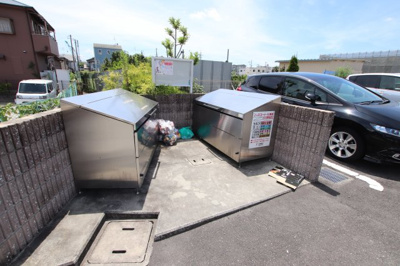 【その他共用部分】 | ノースコート・Ｋ | 敷地内ゴミ置き場