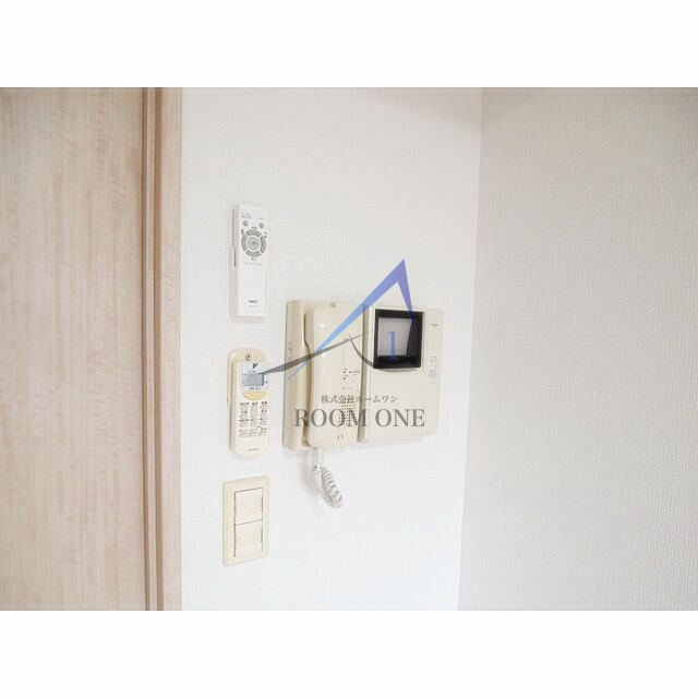 スパシエベレーザ綾瀬のセキュリティ|モニター付きインターホンです。