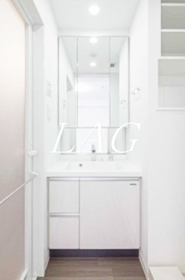 【洗面所】 | 神谷町レジデンス壱番館 | 洗面台です。