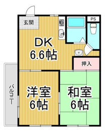 エヌ・ビレッジの間取り