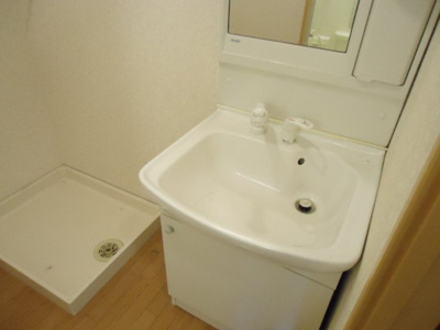 【洗面所】 | メゾン・ド・ネイジュⅡ | 洗髪洗面化粧台