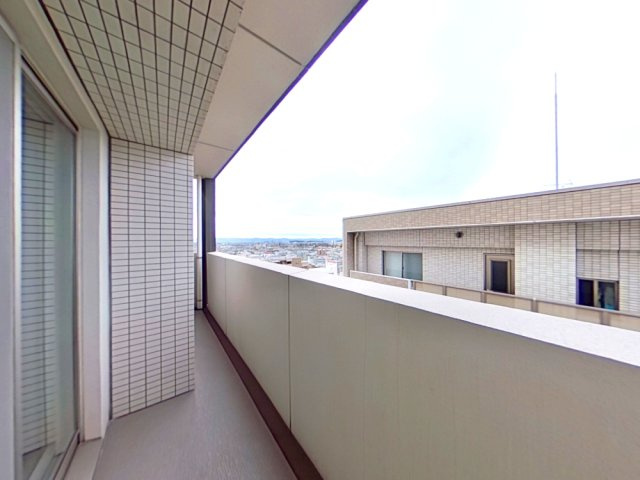 アウルステージ問屋町のバルコニー|西側のバルコニーです。