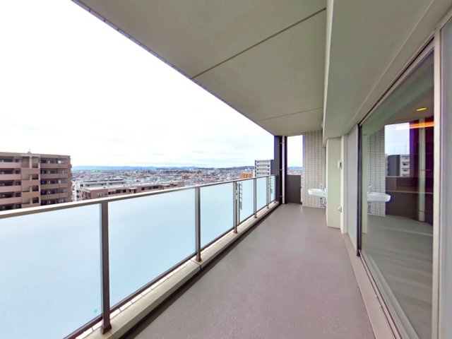 アウルステージ問屋町のバルコニー|南側のバルコニーです。