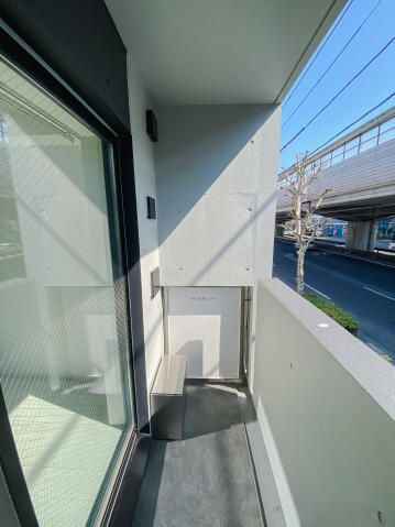 リブレスト篠崎のバルコニー