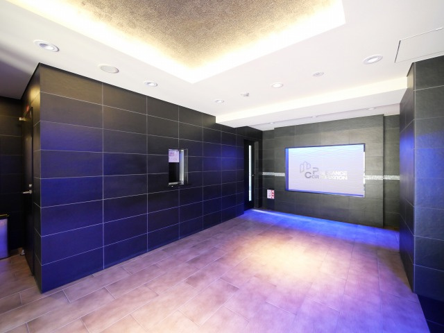 大阪市西淀川区柏里２丁目の賃貸マンションのロビー