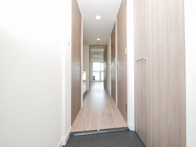 大阪市西淀川区柏里２丁目の賃貸マンションの玄関