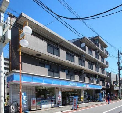 【外観】 | プロスペリテ新蒲田 | １階はコンビニ「ローソン」です☆