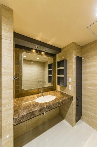 ヒルズレジデンシャルS13の独立洗面台