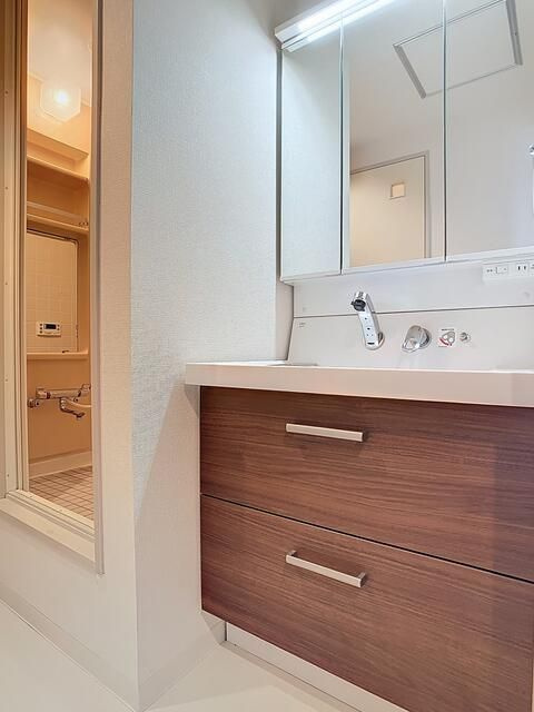 ヴェルデ久我山の洗面所