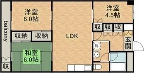 ハイツ江戸の間取り
